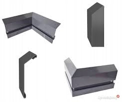 Plinth profile Renoplast C1 + C2 (set) GRAPHITE Length 200 cm