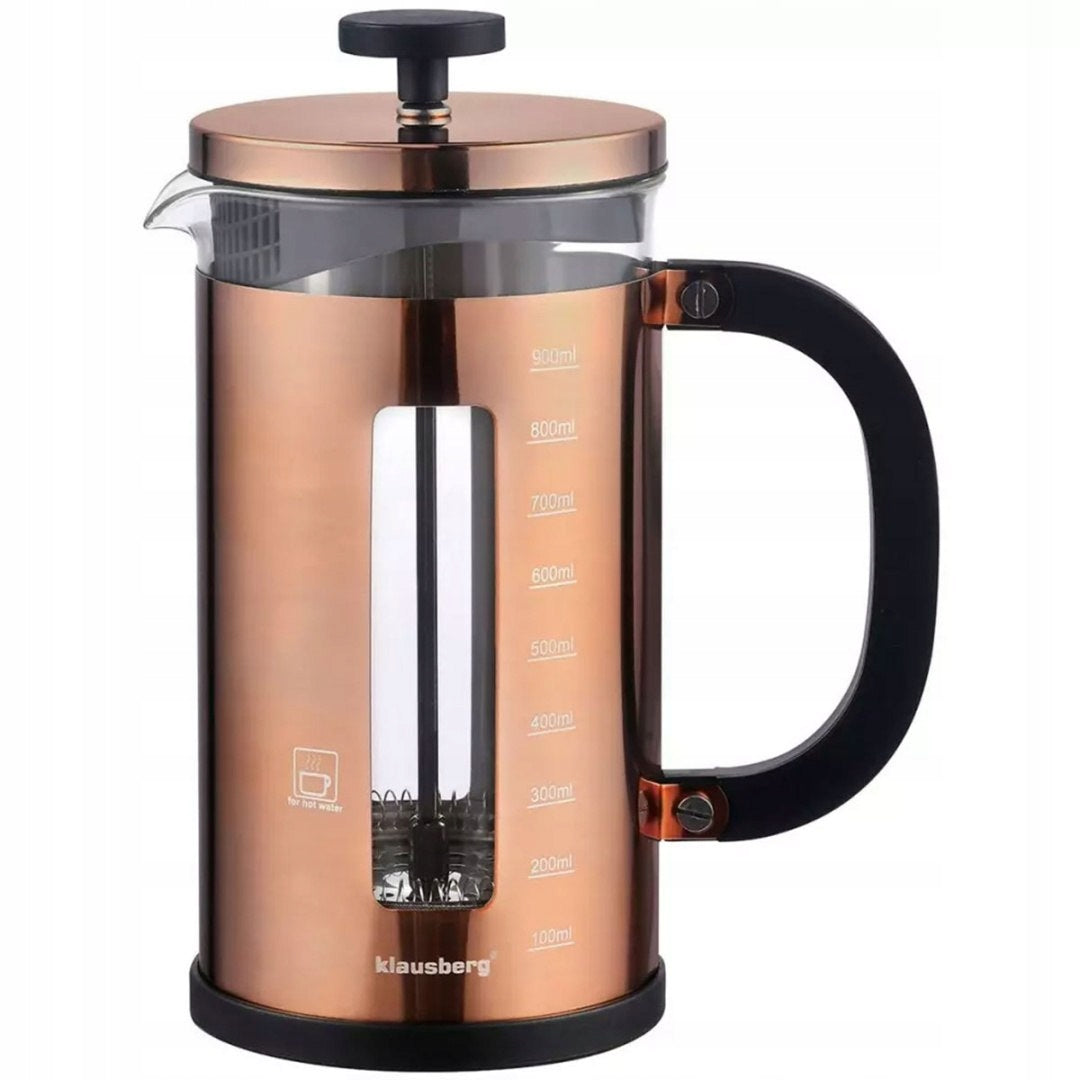 Plunger Tea Maker French Press ROSE GOLD 1000ml