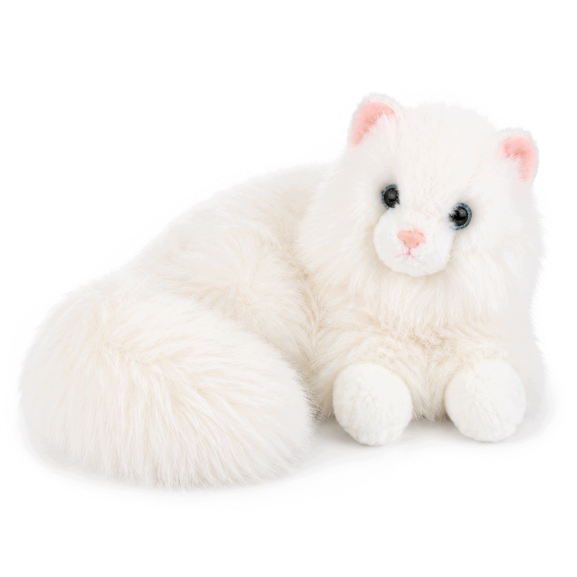 Plush Toy Plush Cat Sitting ROYAL CAT 50cm Fluffy White