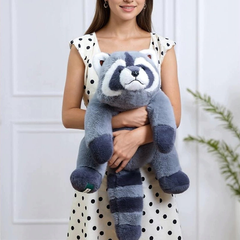 Plush Toy Raccoon Washer 75 cm XXL Sensory Weighted Anti-Stress Plush Packaging status original