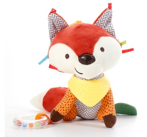 Plush Toy Stroller Pendant Fox Sensory Toy for Baby EAN (GTIN) 5903021303479