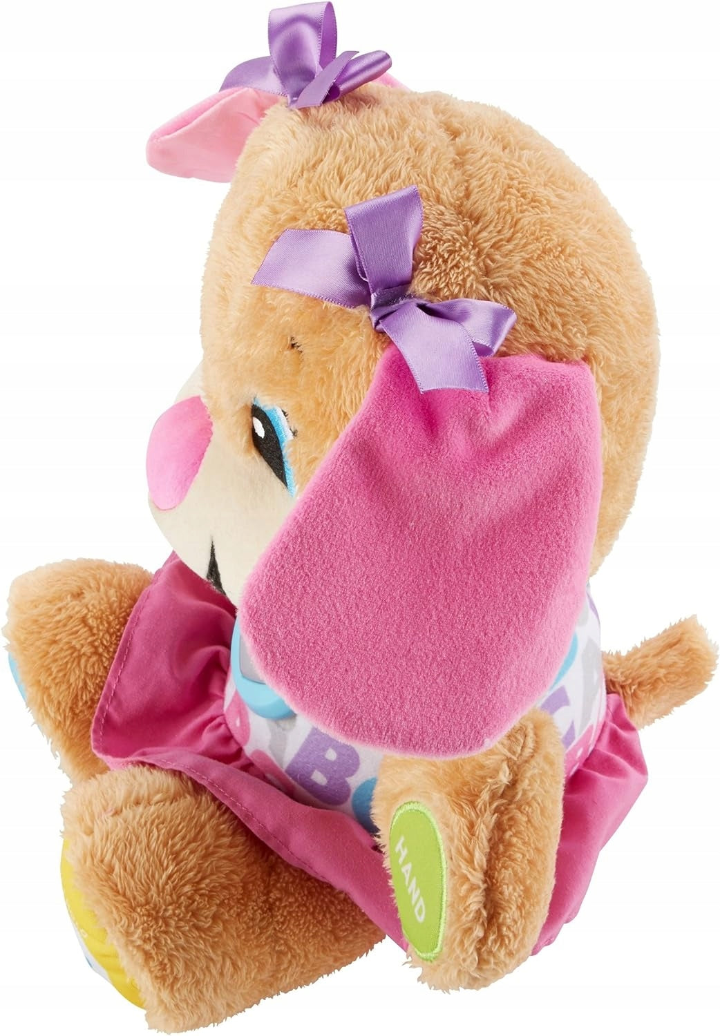 Plush Toy interactive Fisher-Price Dog with pink ears Kind interactive stuffed toys
