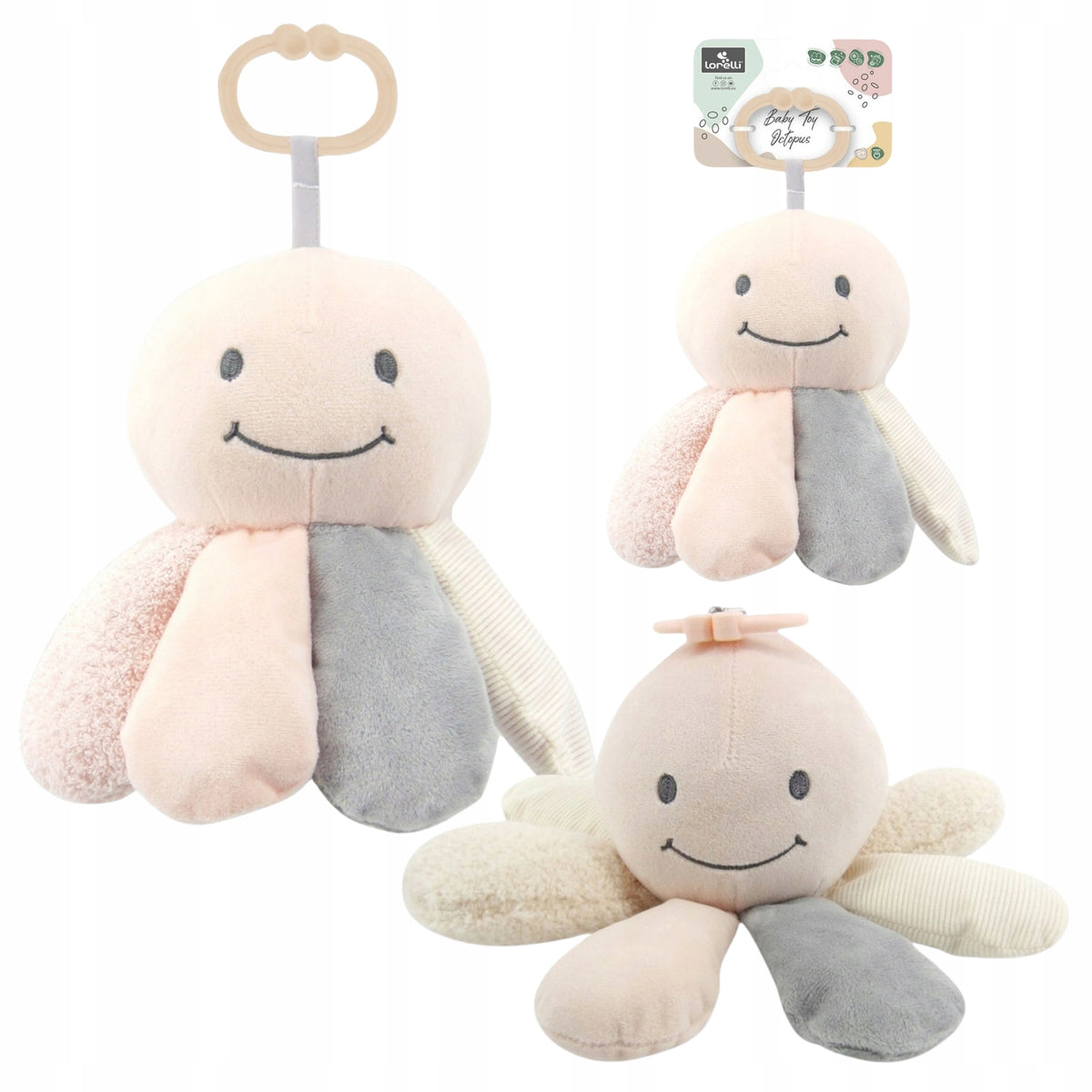 Plush Toy sensory toy rattle Pendant for car seat stroller GIFT
