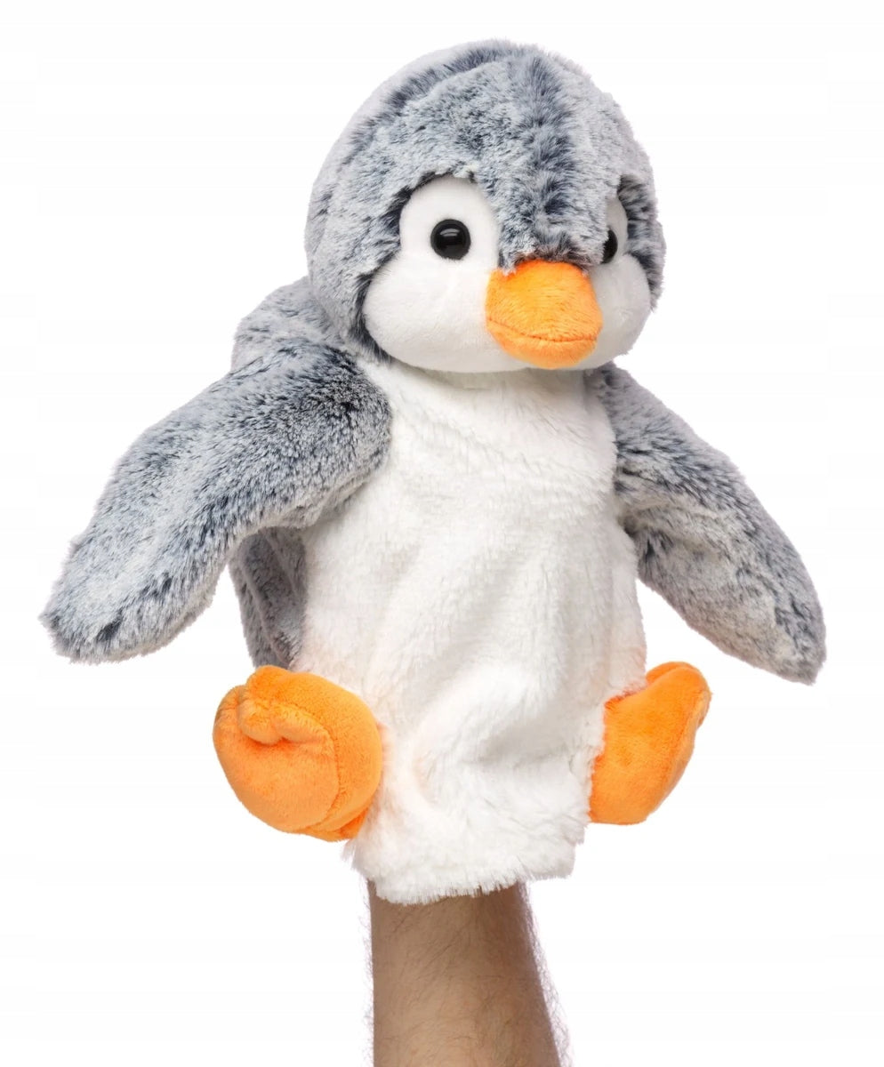 Plush puppet penguin Uni-Toys 23 cm