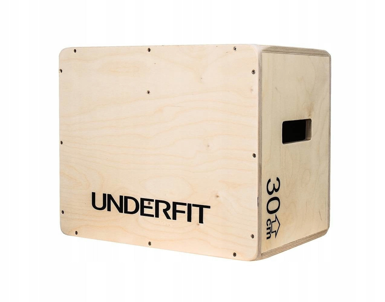Plyometric box UNDERFIT wooden 50 x 40 x 30 cm Manufacturer code UF32