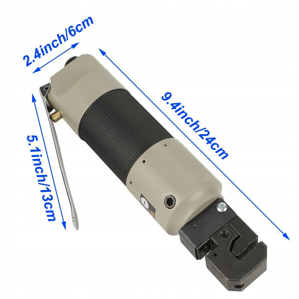 Pneumatic Flange Tool Hole Punch Crimper 5mm Metal Puncher Air Hole Crimper Brand no brand