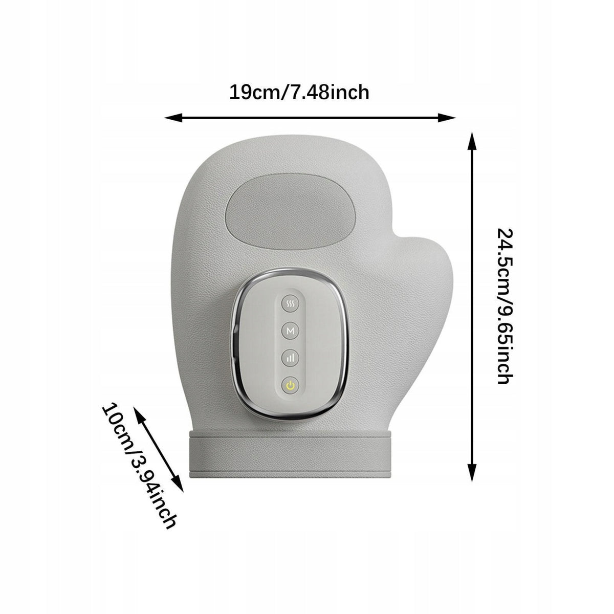 Pneumatic hand massager massage glove acupressure white gift Brand no brand