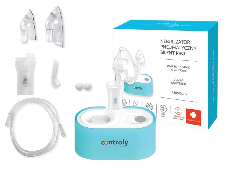 Pneumatic nebuliser inhaler CONTROLY Silent Pro