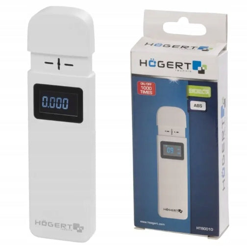 Pocket breathalyzer mini compact accurate HOEGERT HT8G010