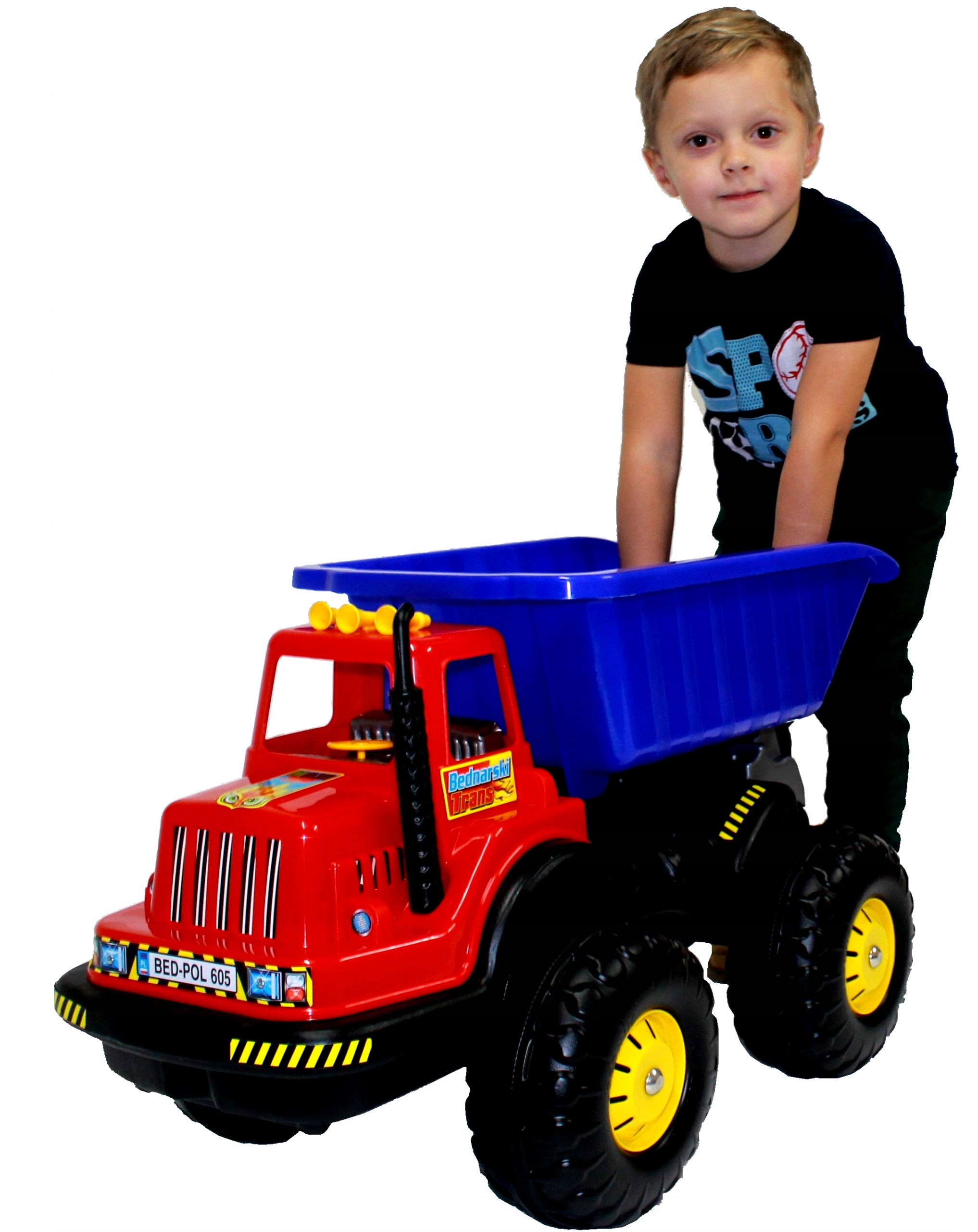 Poland THE LARGEST DUMP TRUCK IN EUROPE - 4 COLOURS