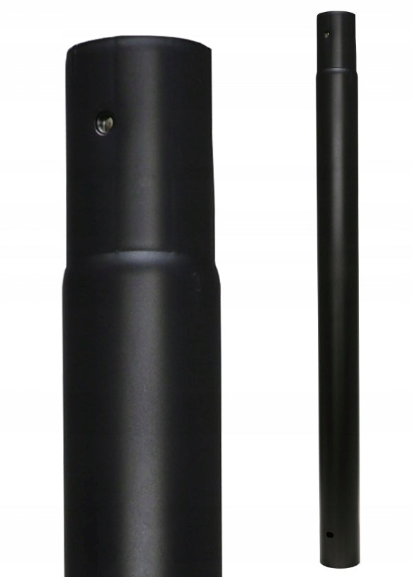 Pole Lighting Mast for Street Lamps black 3m + extension 1 Packaging status original