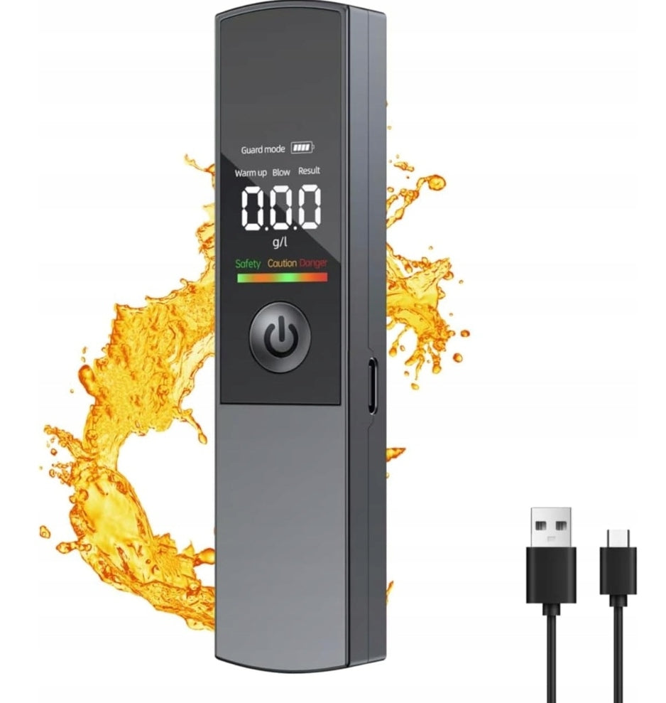 Police Breathalyzer Mouthless Professional Without Mouthpiece USB-C Rechargeable Manufacturer code 6906585749591