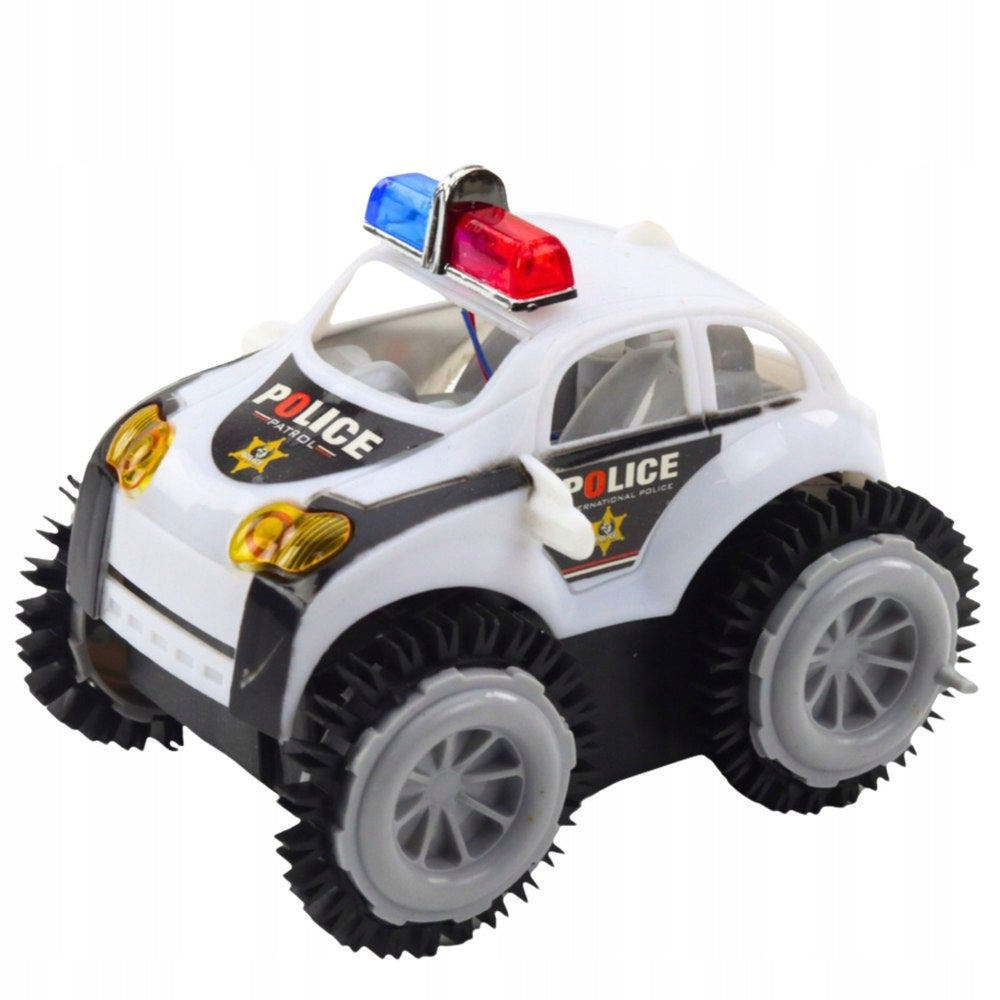 Police Car Flip Obstacle Sensor 360° Light Sounds White EAN (GTIN) 5905991058182