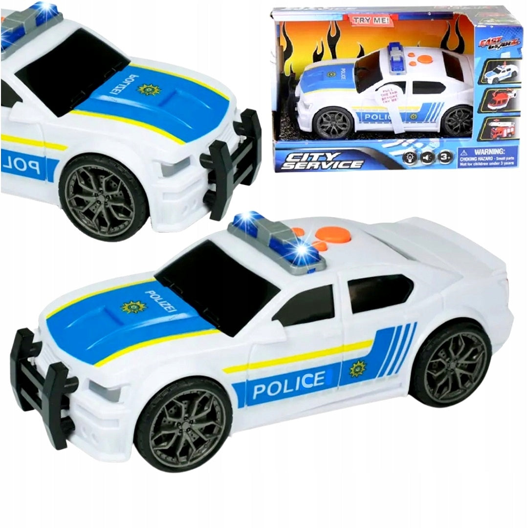 Police Car Passenger Police POLICE Roosters LED Sounds