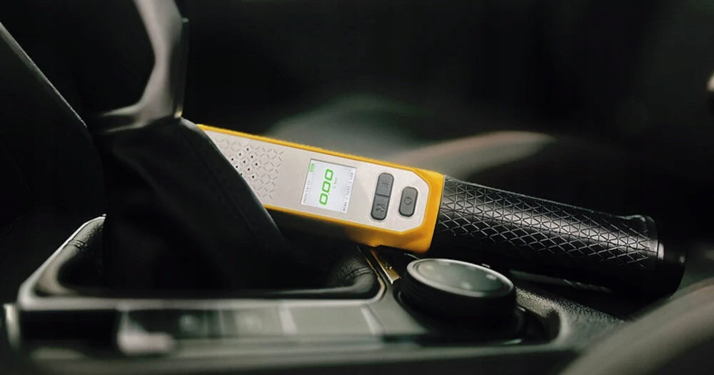 Police breathalyzer ALCOLIFE S6 Black and yellow Brand Alcolife