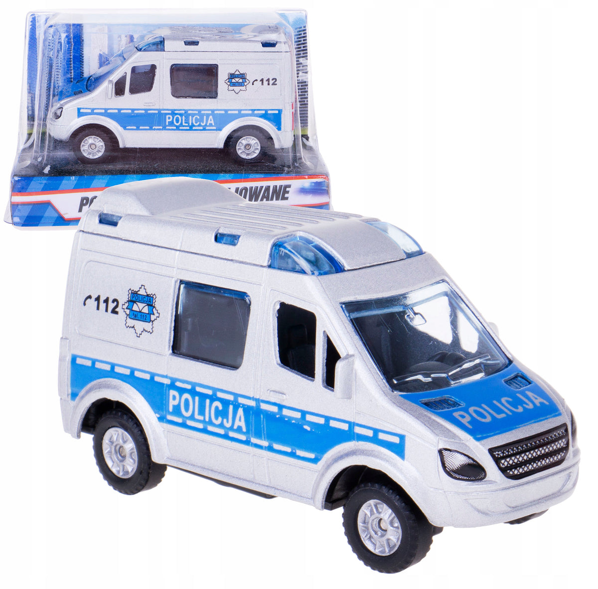 Police car metal car police