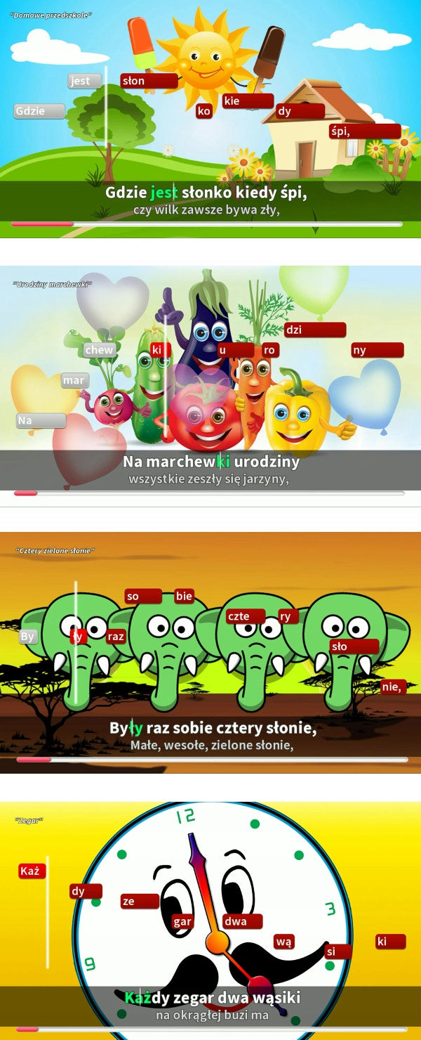 Polish Karaoke for Children DVD + MICROPHONE Manufacturer code dżins + 100 dziew