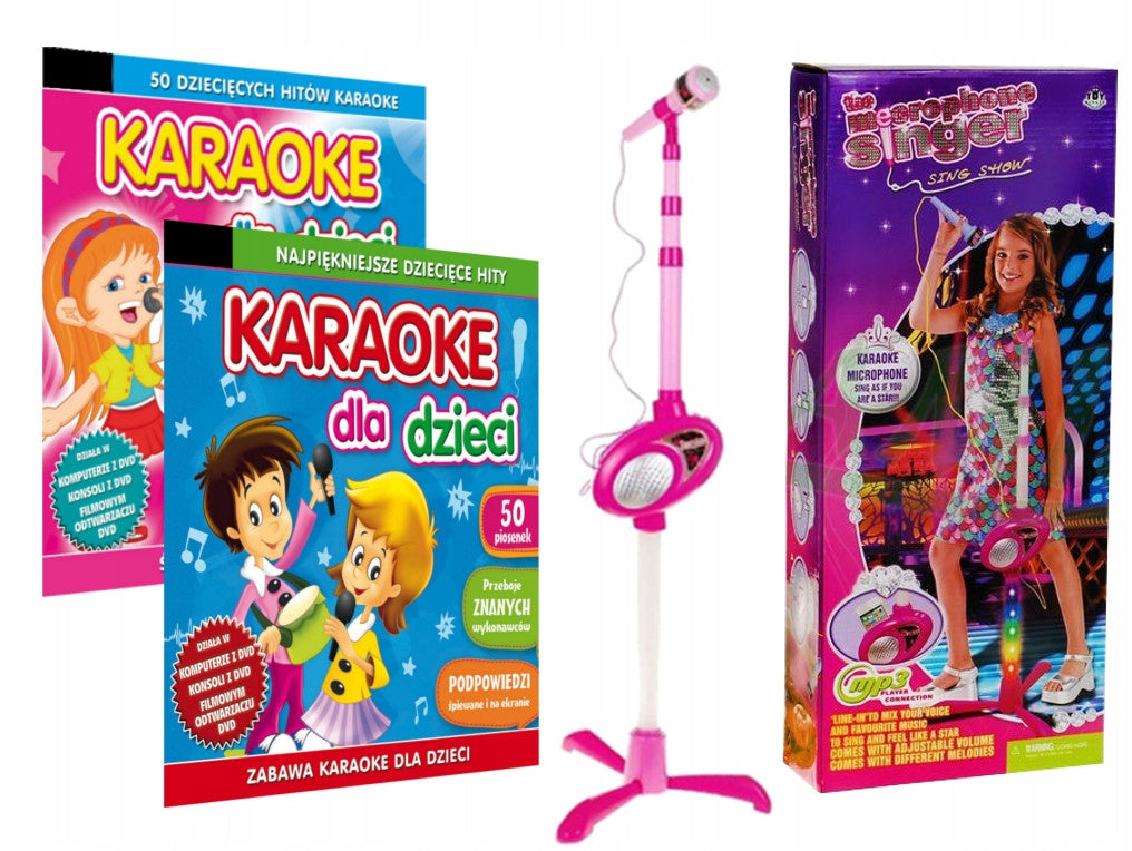 Polish Karaoke for Children DVD + MICROPHONE