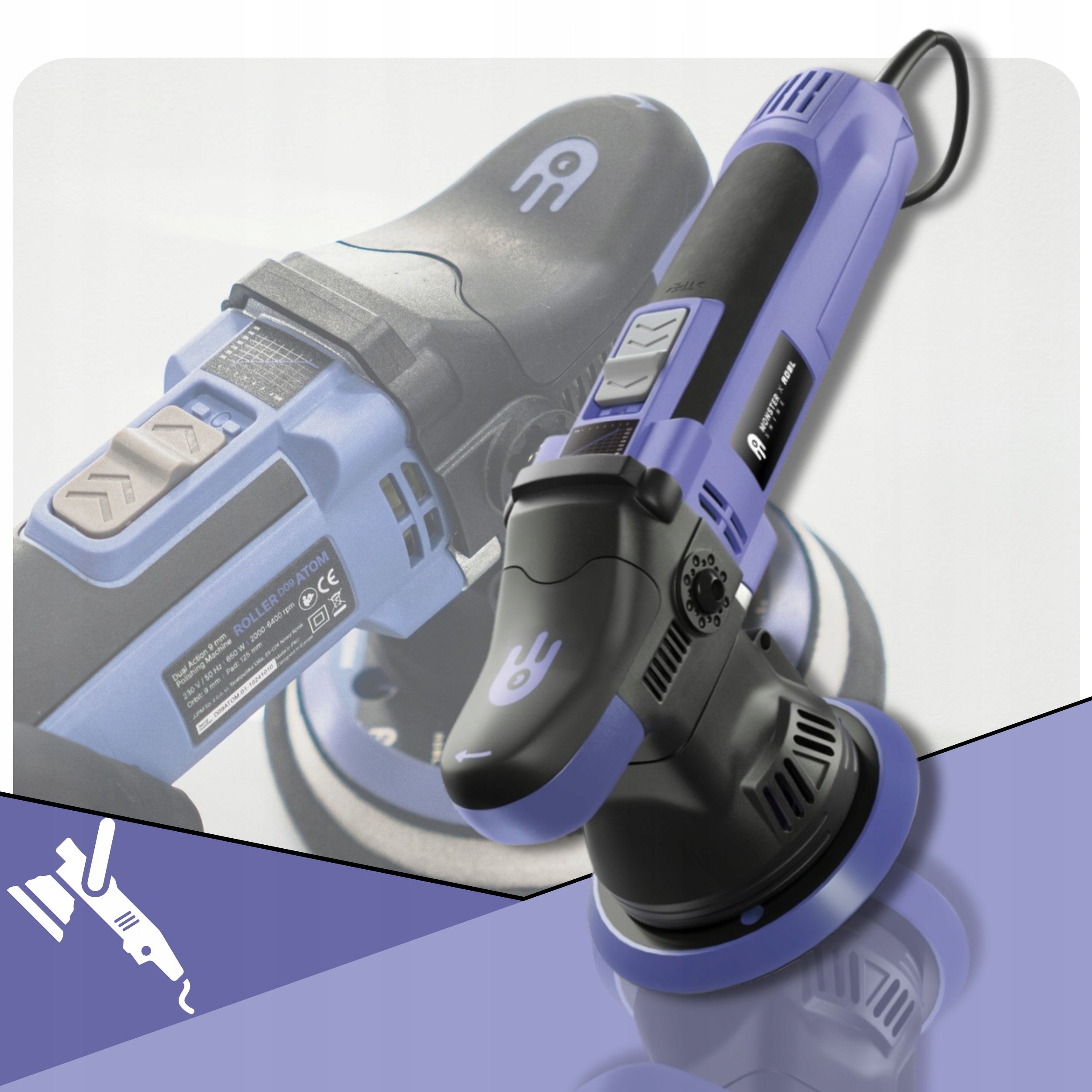 Polishing Machine Monster Shine X ADBL ATOM D09 For Car Polishing Brand ADBL