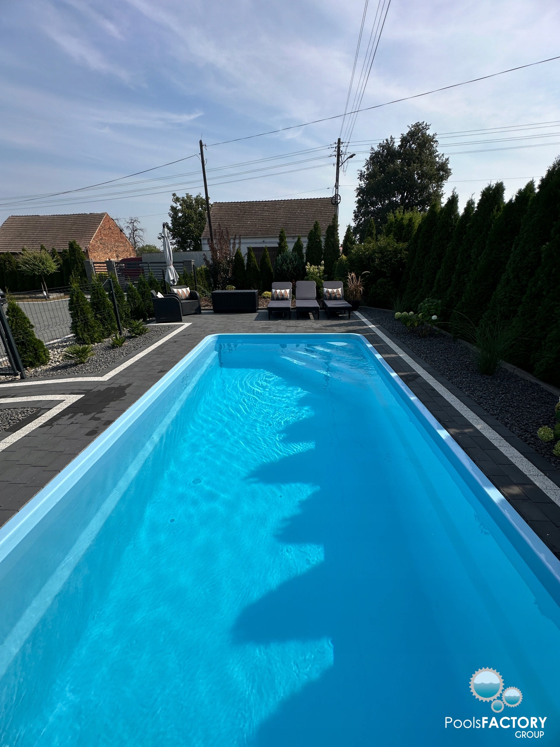 Polyester Garden Pool 5.0x3.2x1.55 Ready Set Laminate Pools Manufacturer code Kleo