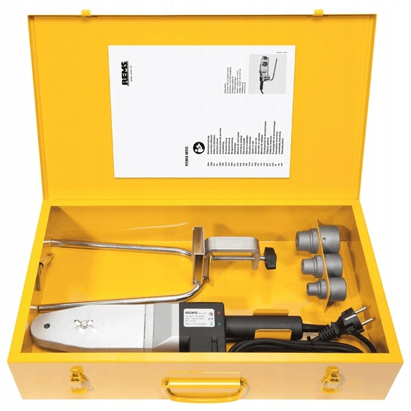Polyfusion welding machine REMS MSG 63 FE Set 20-25-32 256233