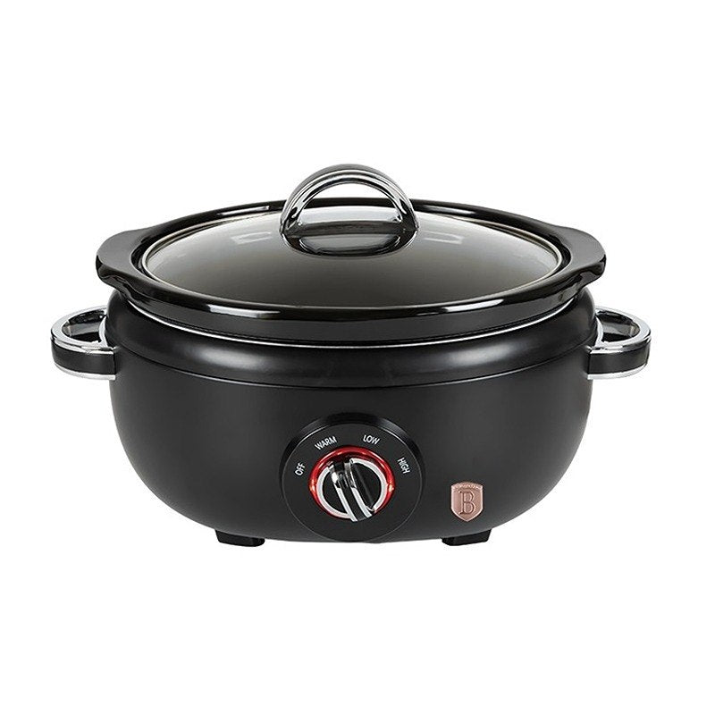 Pomalý hrnec s poklicí Slow cooker 3,5 l Black Rose Collection BH-9669