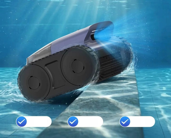 Pool Cleaning Robot Bottom Wall Pool Vacuum Cleaner + 4L FILTER Customs tariff code 85081100