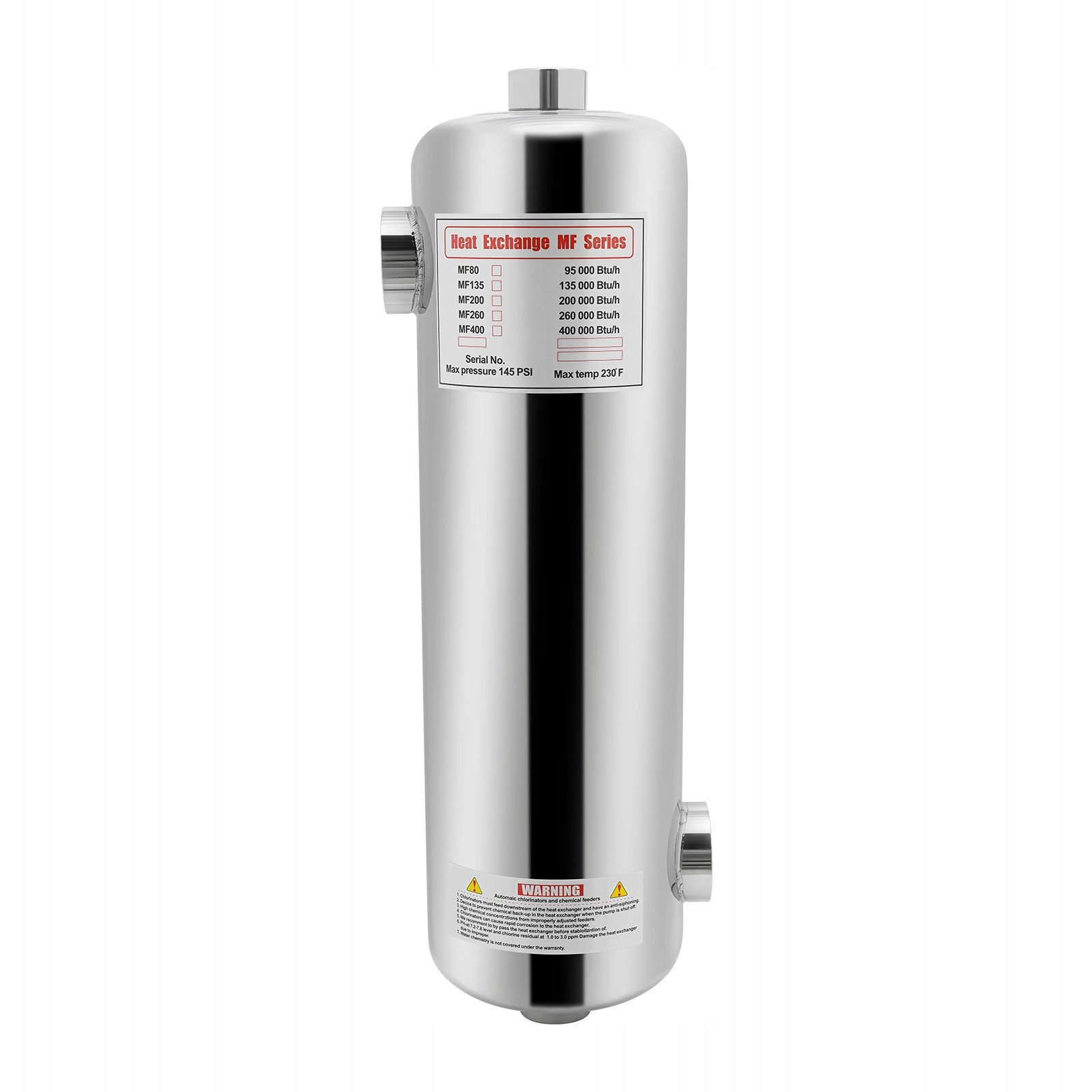 Pool Heater Swimming Pool Heat Exchanger 60kw for Pools Spas Bathtub