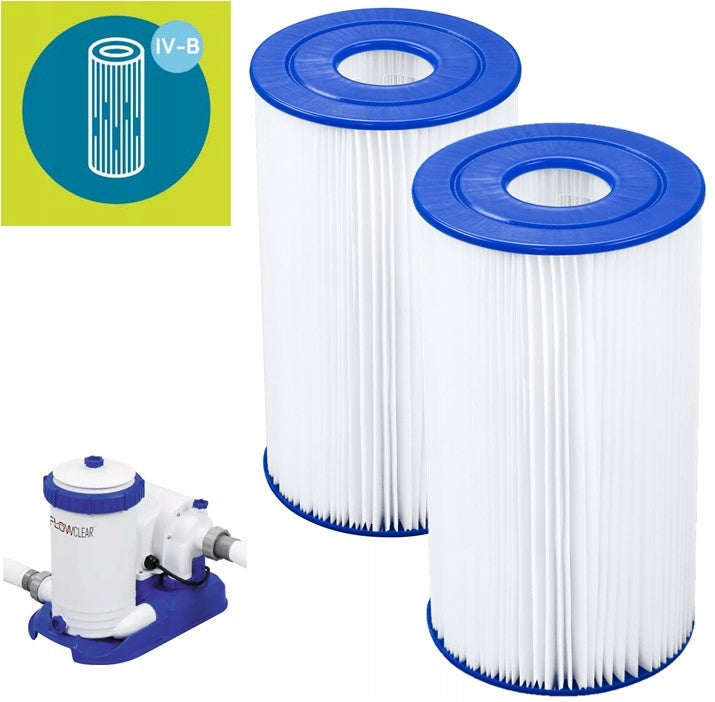 Pool Pump Filter Kit Type 4 58391 25cm Round Strong Original