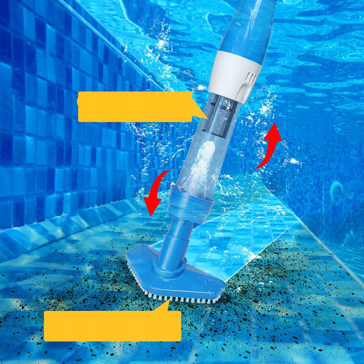 Pool Vacuum Cleaner 3in1 PoolyPoly 1814 Wireless Handheld Telescopic Manufacturer no brand