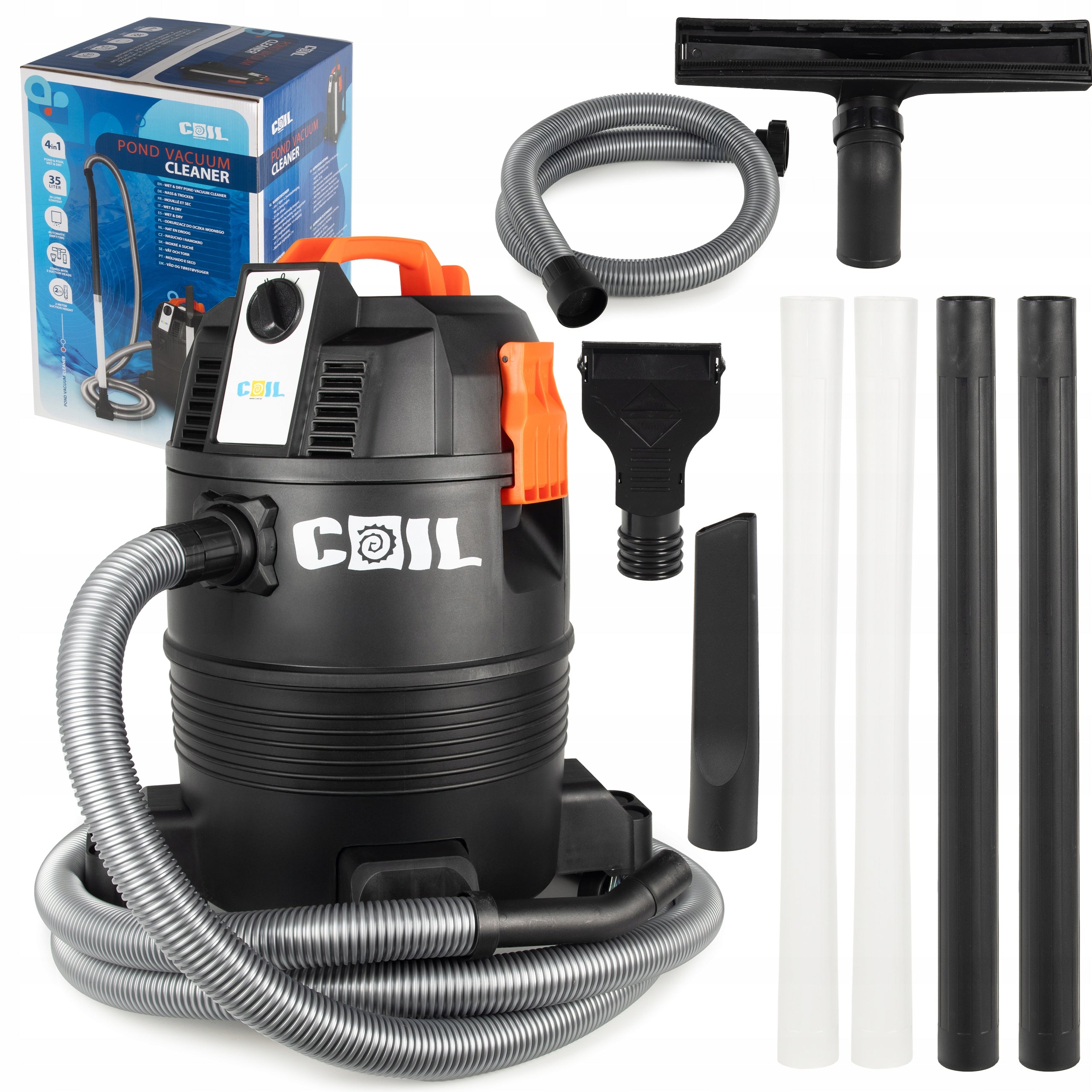 Pool Vacuum Cleaner Bottom Cleaning POOL MULTIFUNCTIONAL POWERFUL 1600W Packaging status original