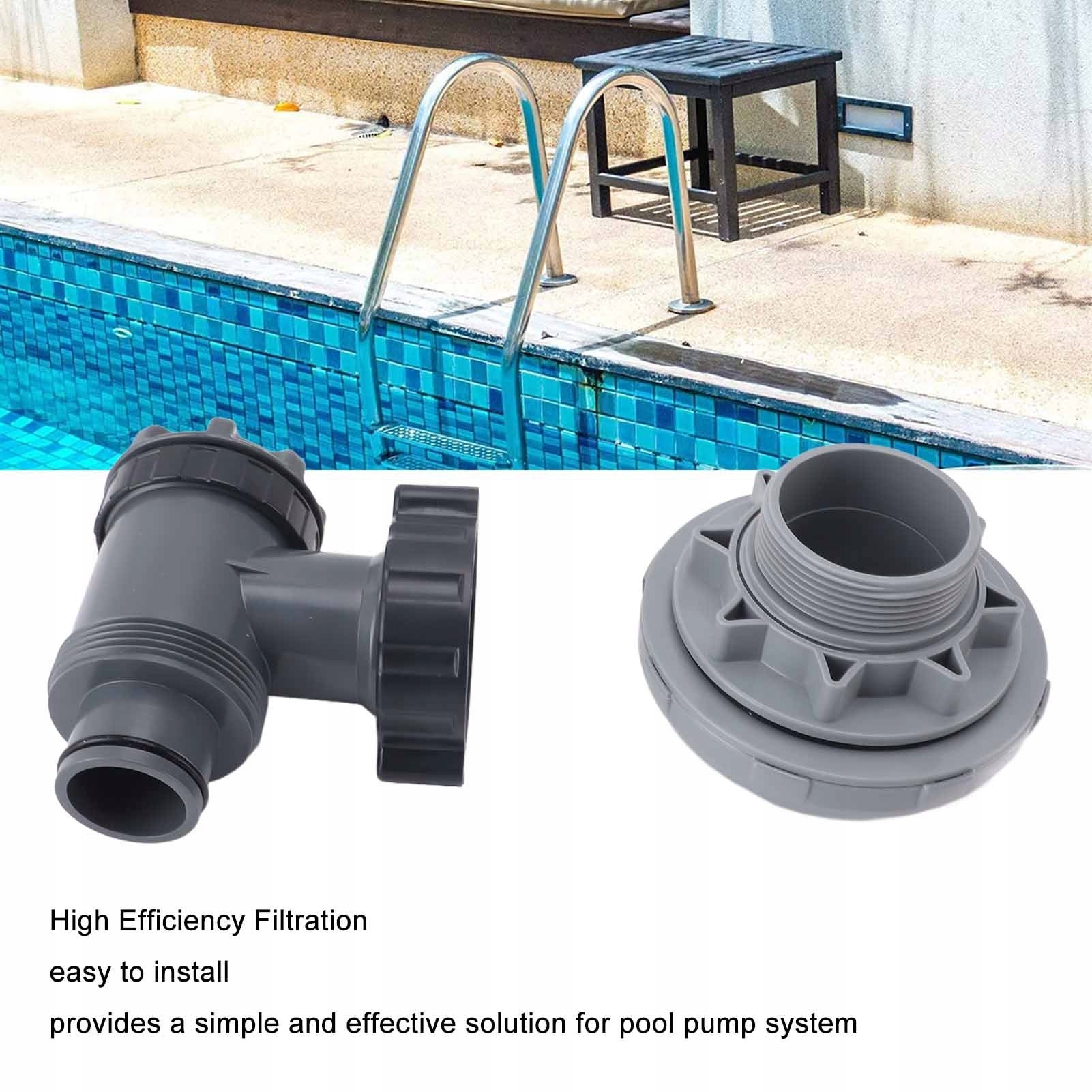 Pool Valve Tap with Hose Attachment 39mm Packaging status original