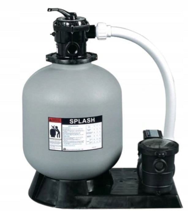 Pool filter set MEGA STAR 41 with 7-function valve, pool volume