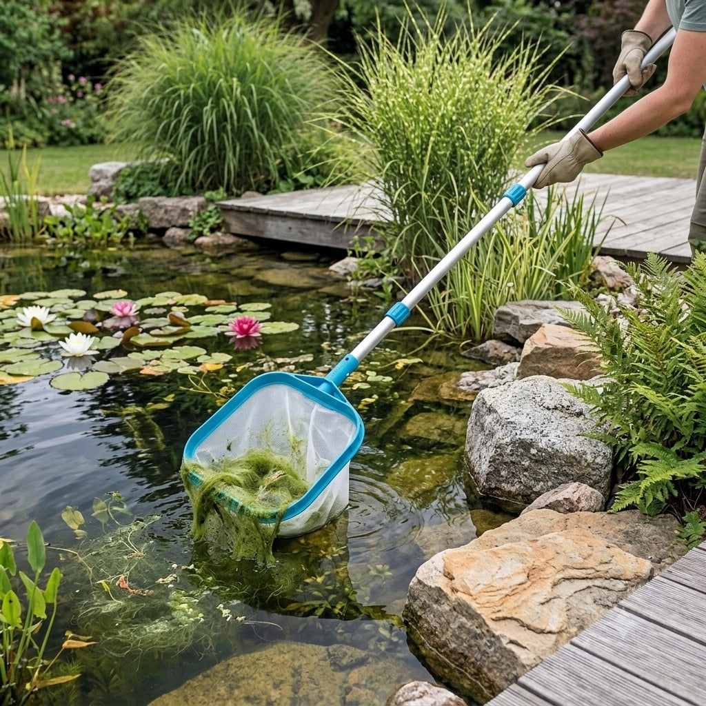 Pool landing net on the list with telescopic pole 239 cm Intex Manufacturer Intex