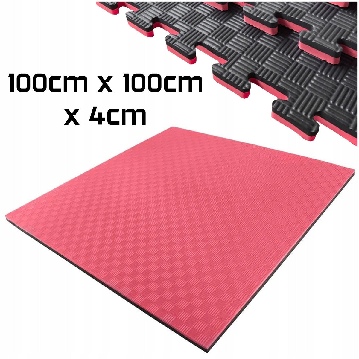 Pool mat exercise equipment for gymnasium puzzle 1m x 1m x 4cm