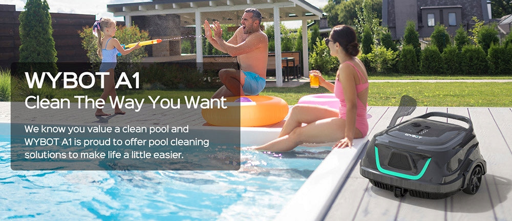 Pool robot WYBOT A1 cordless vacuum cleaner filtration 33W Model A1