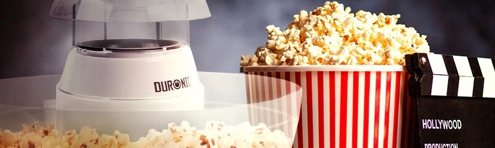 Popcorn machine Duronic POP50 WE white 1200 W Manufacturer code POP50 WE