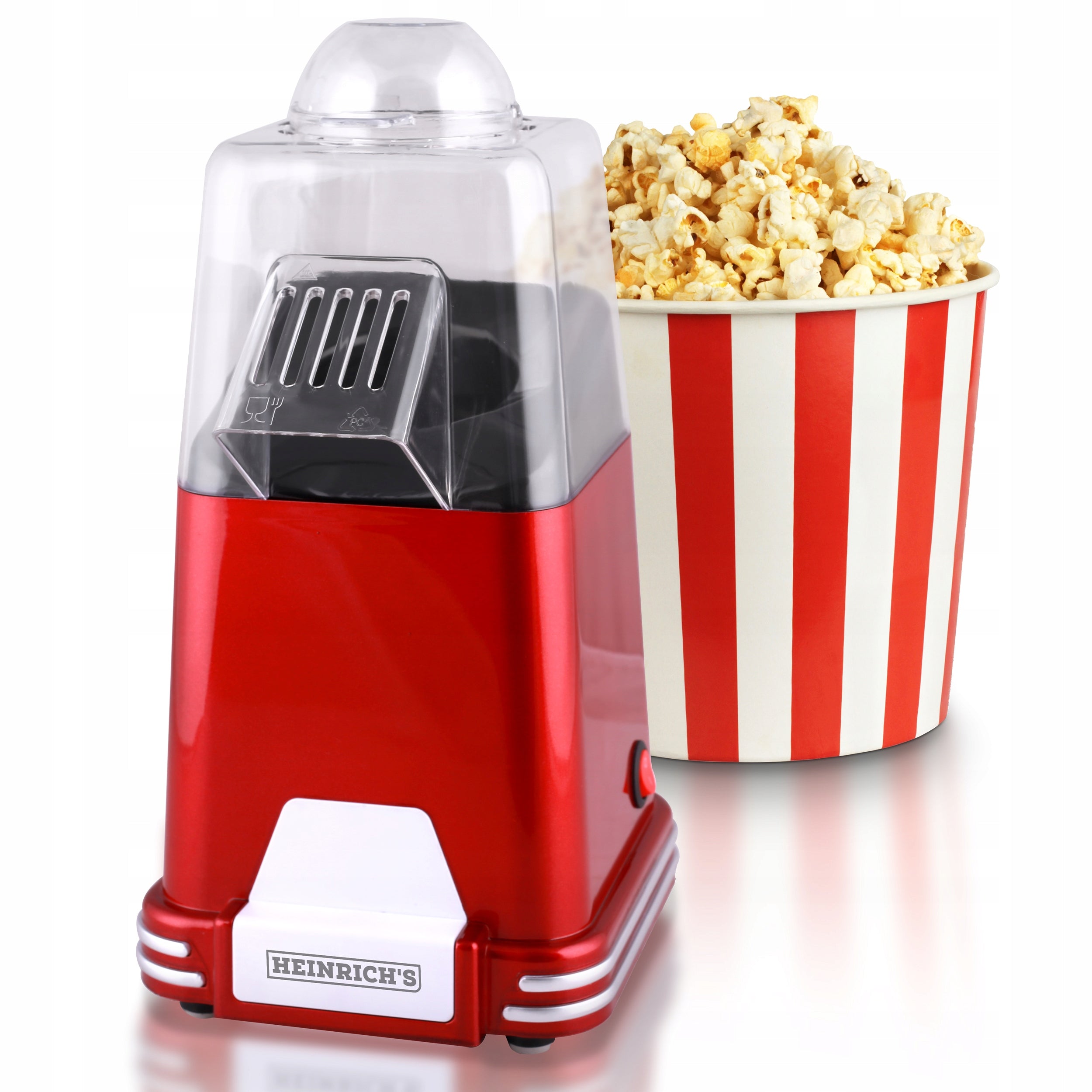 Popcorn machine HEINRICH'S HPC8331 red 1100 W