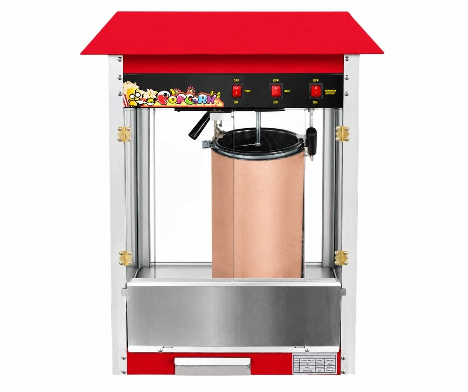 Popcorn machine King Catering POP-001 red 1300 W Packaging status original