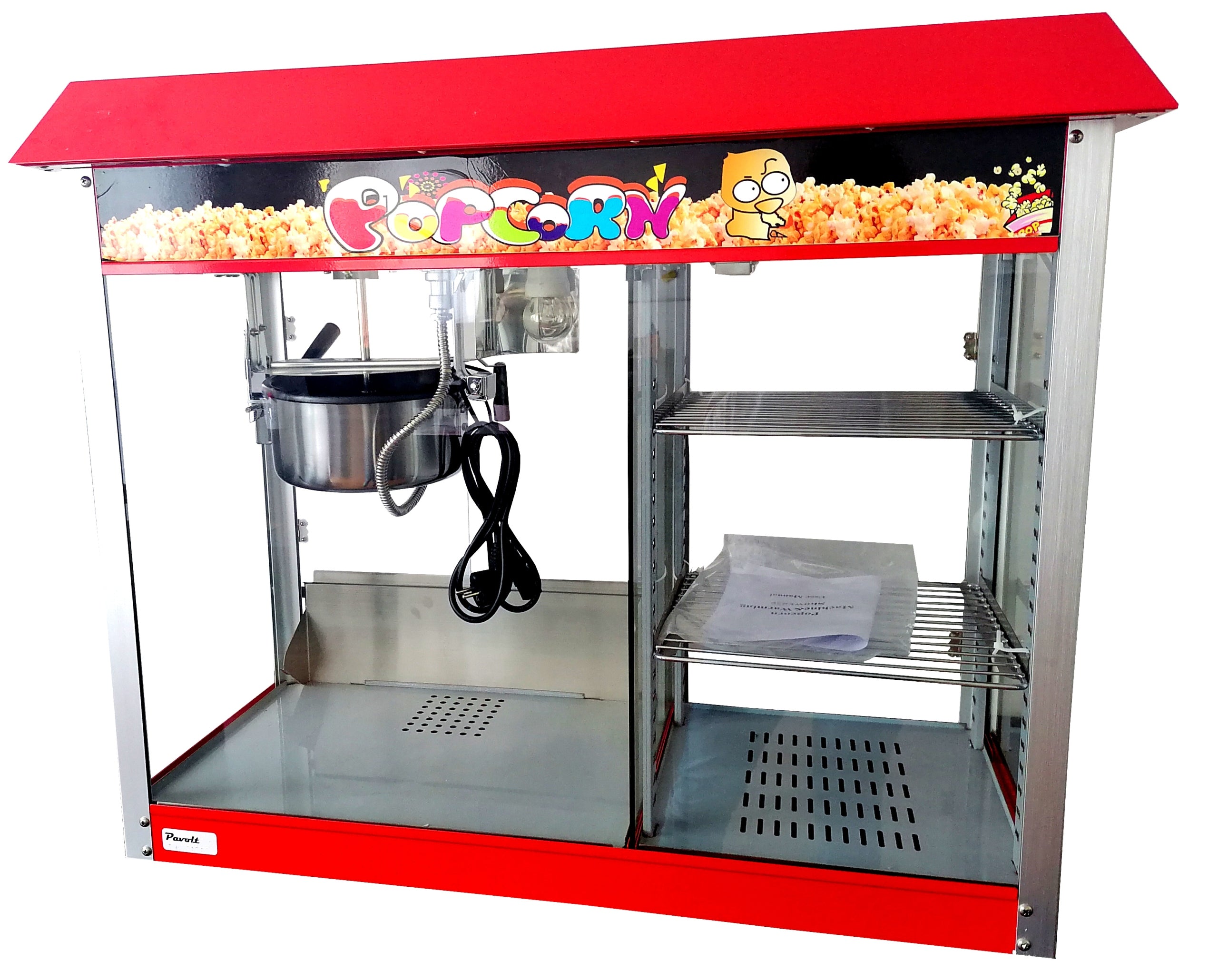 Popcorn machine Prima Tech HW-P8 red 1900 W EAN (GTIN) 5906599180633