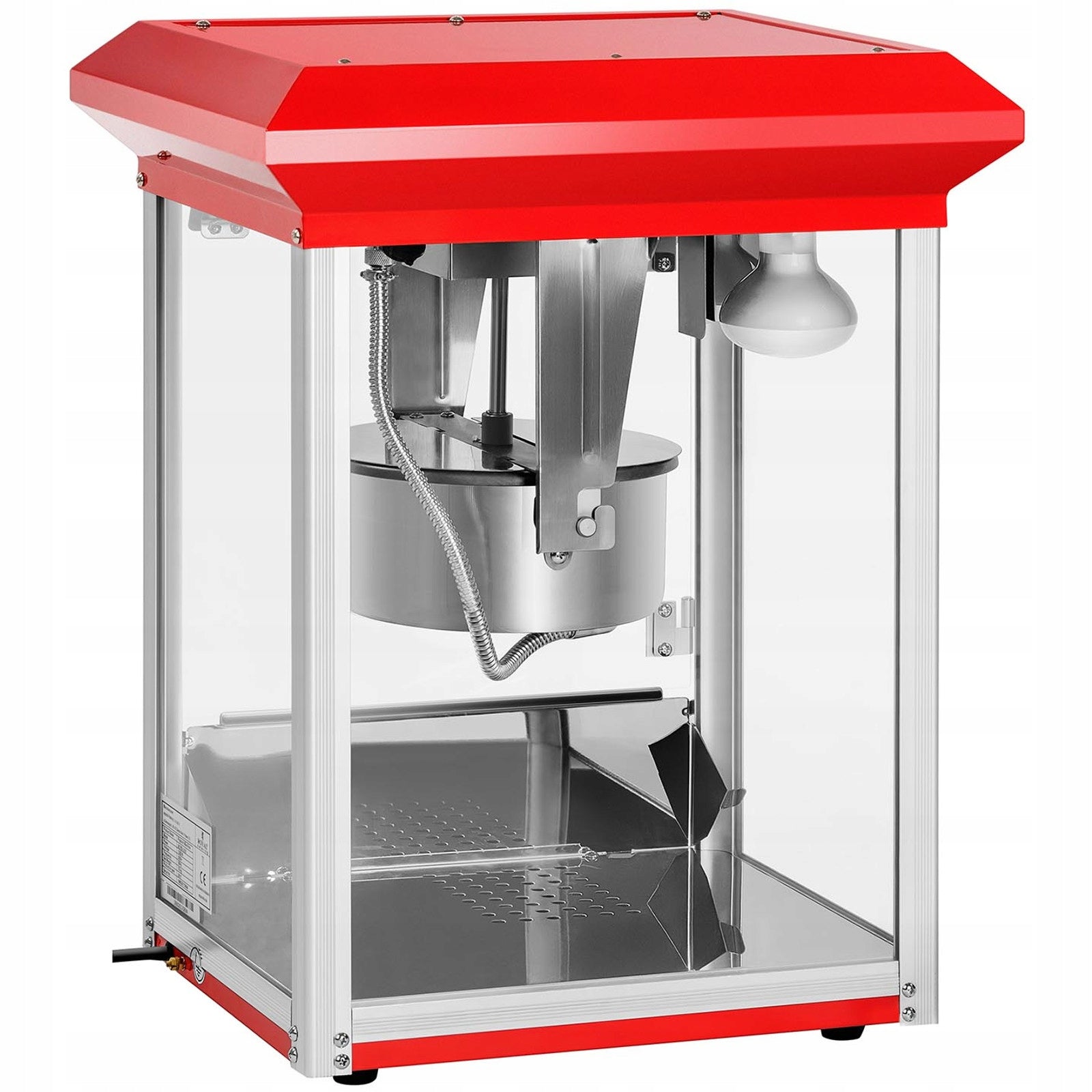 Popcorn machine Royal Catering RCPR-1135 red 1325 W Manufacturer code RCPR-1135