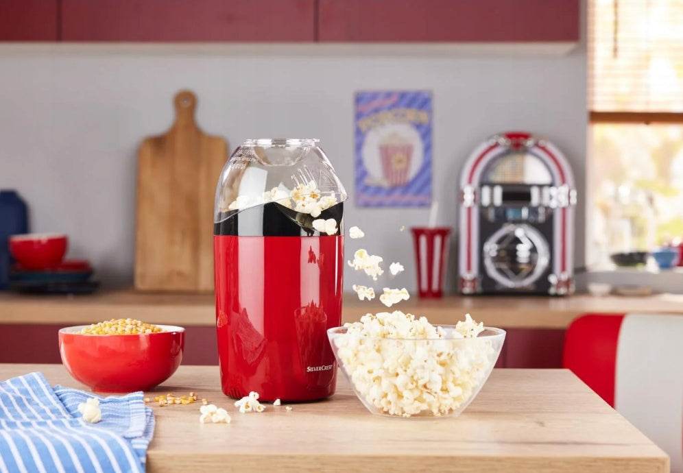 Popcorn machine SilverCrest C1 red 1200 W Packaging status original