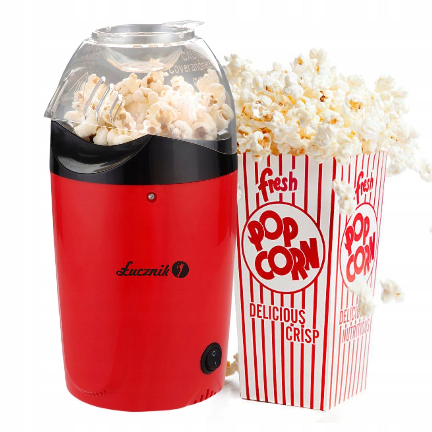 Popcorn machine homemade device for children Łucznik 1200W