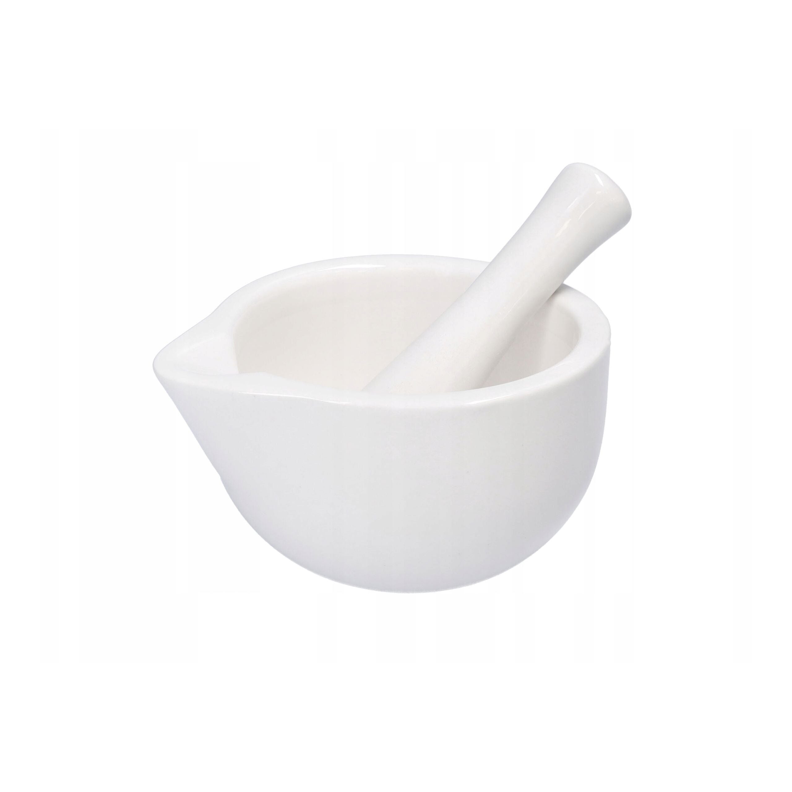 Porcelain MORTAR with pestle 10cm multifunctional white for spice herbs Manufacturer code Moździerz kuchenny porcelanowy GB Banti