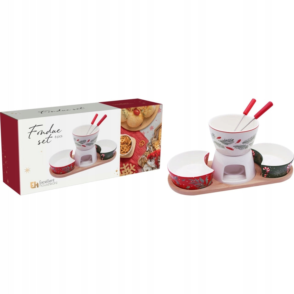 Porcelánová fondue sada Packaging status original