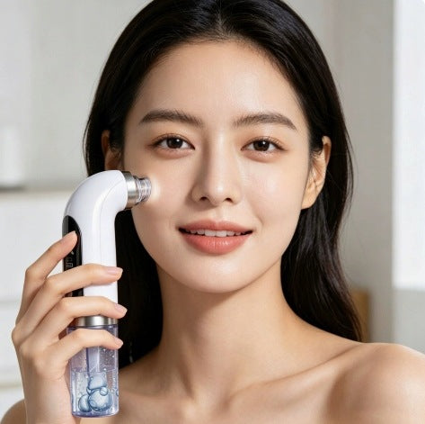 Pore and blackhead cleaning device, hydradermabrasion with 6 tips Brand no brand