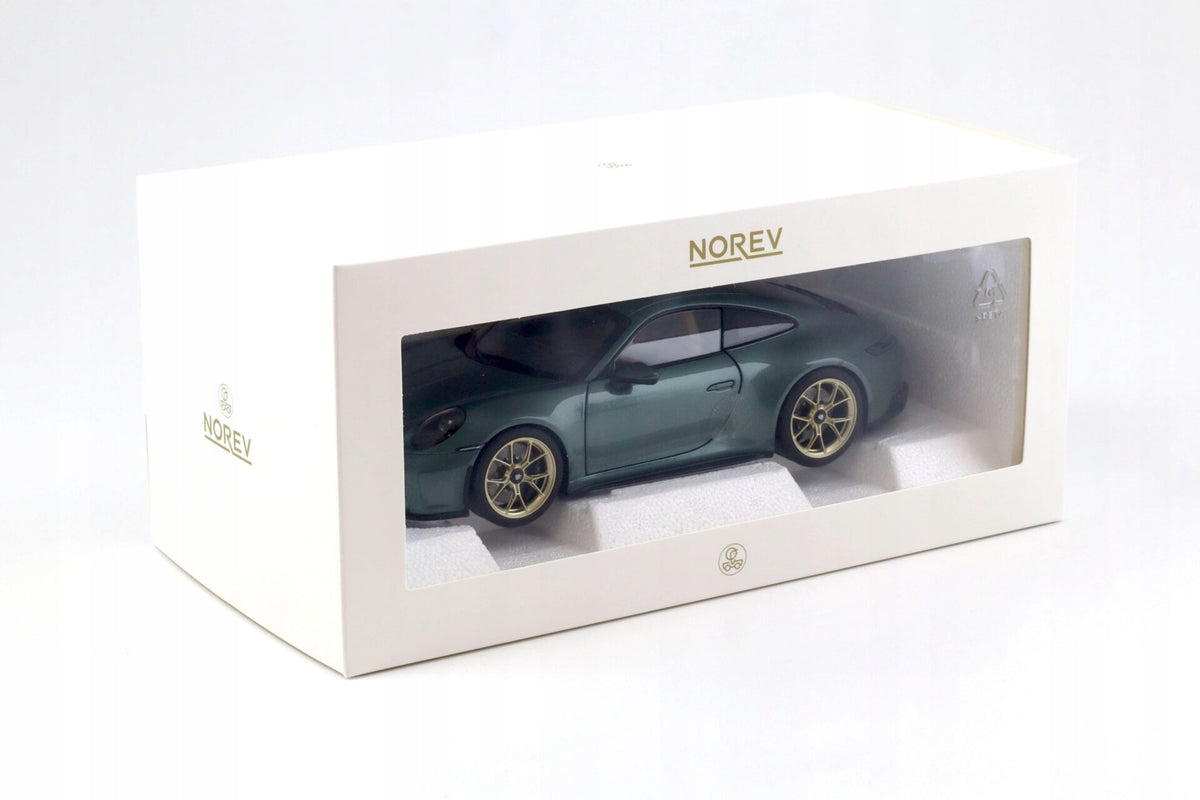 Porsche 911 992 GT3 Touring Package 2021 Malachite Green Metalic Norev 1:18 Manufacturer code 187305
