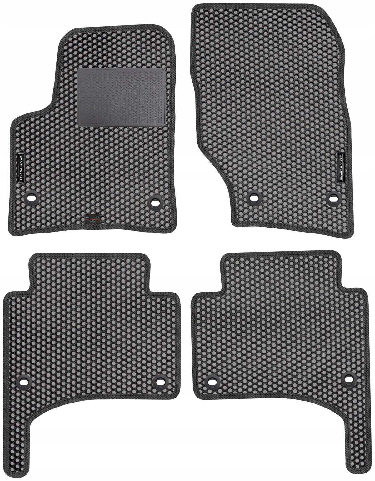 Porsche Cayenne I 2002-2010 EVA SMART POCKET Rugs Packaging status original