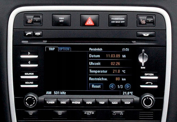 Porsche PCM 3.0 3.1 map update conversion USA Model PCM3.0 / PCM3.1