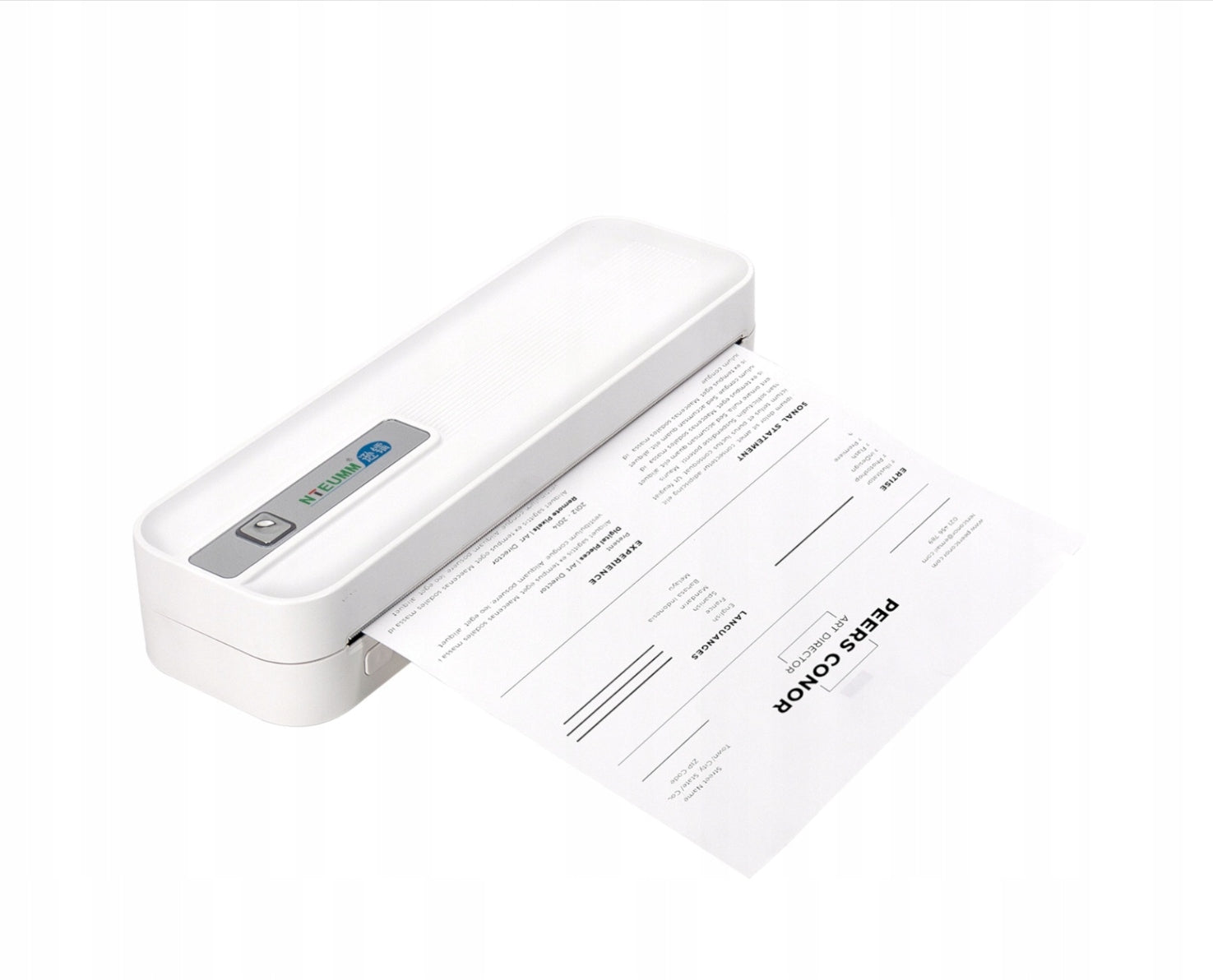 Portable A4 Netum Thermal Printer for Documents, Photos, Labels, Tattoo Manufacturer code NETUM0001